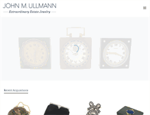 Tablet Screenshot of johnullmann.com